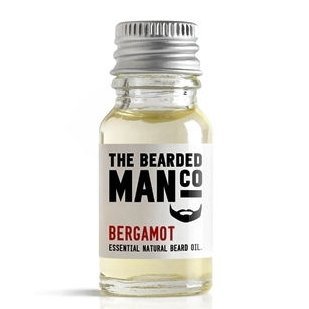 Après-shampoing barbe à l’huile de bergamote pour homme – Cadeau de toilettage – 10 ml.