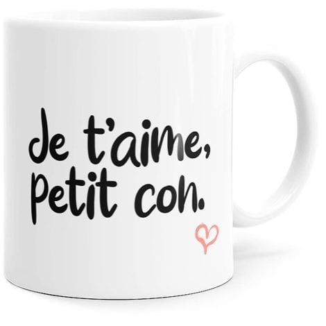 Tasse drôle “Luigi Collection” pour égayer votre matinée et offrir comme cadeau de fête, de Noël ou de la Saint-Valentin.