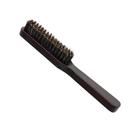 Brosse de toilettage pour barbe et moustache avec poignée, pour hommes et femmes.