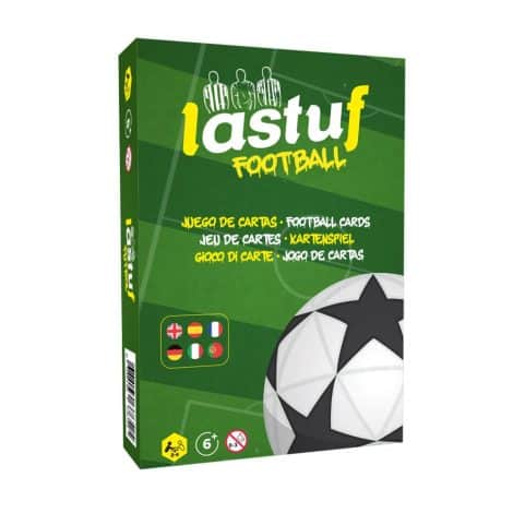 Jeu de cartes LASTUF Football en français pour enfants de 7 à 12 ans – Cadeau Noël.