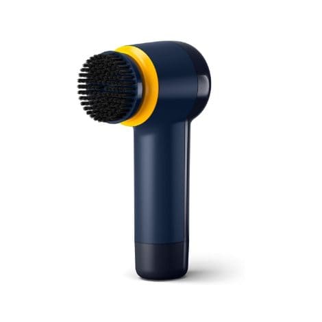 Philips Cleaner de baskets, 3 têtes de brosse, Portable, Facile à utiliser, Brosse dure, Brosse-éponge, Bleu/jaune, 4 piles AA (GCA1000/60)