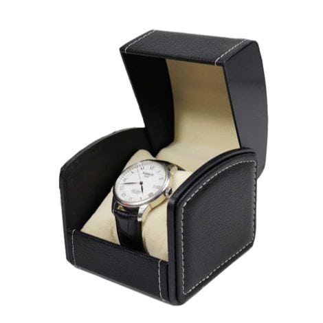 Boîte à montres de qualité en cuir, idéale pour passionné d’horlogerie. Protège et expose vos montres.