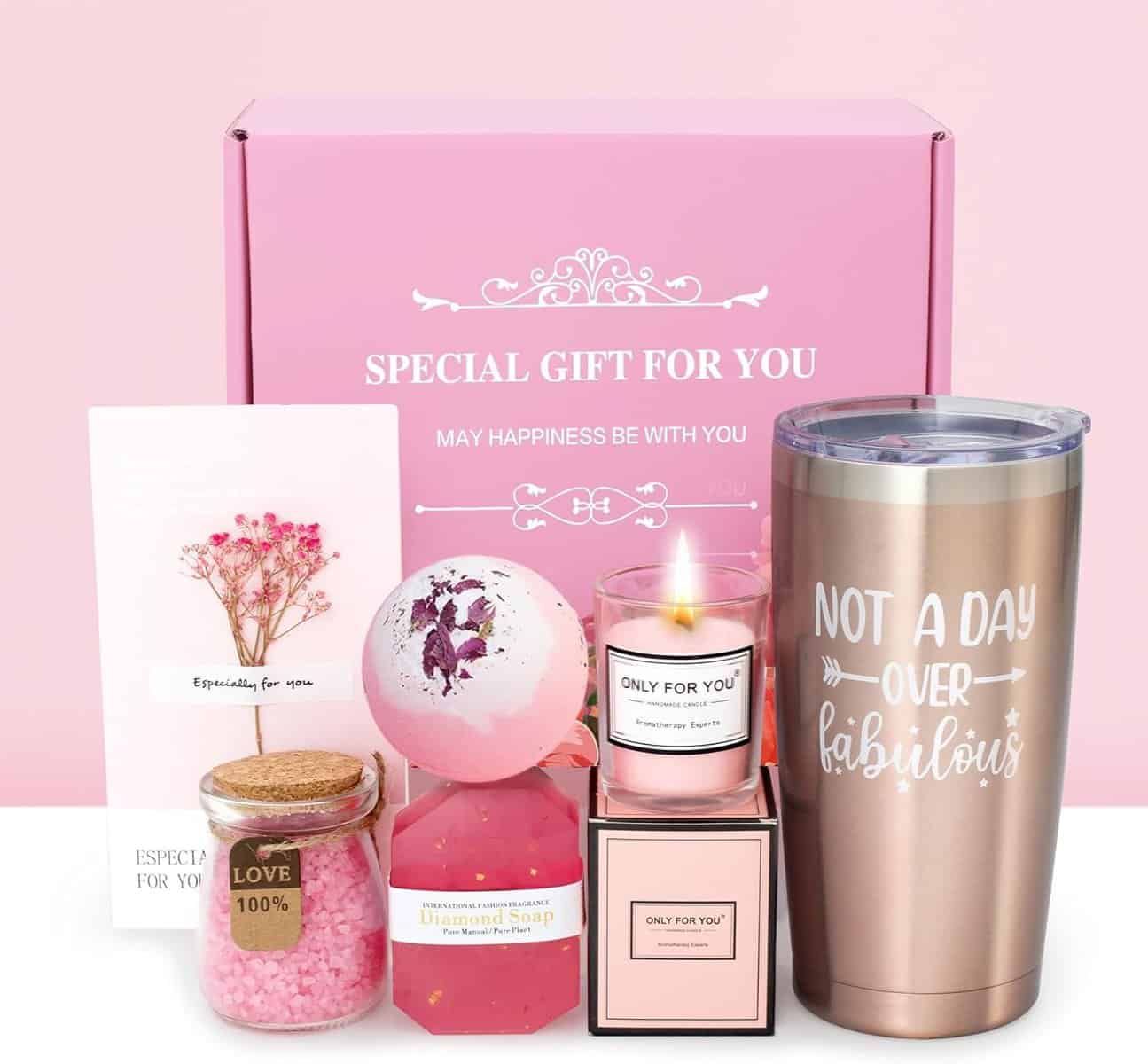 MUJUZE Cadeaux pour femmes, coffret cadeau amusant pour femme, cadeaux de Noël, cadeaux d'anniversaire pour femme, cadeaux pour petite amie, cadeau d'anniversaire pour femme, cadeau d'anniversaire