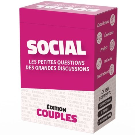 Jeu de Cartes pour Renforcer l’Amour – Idée Cadeau Original pour Couples – Parfait pour la Saint Valentin.