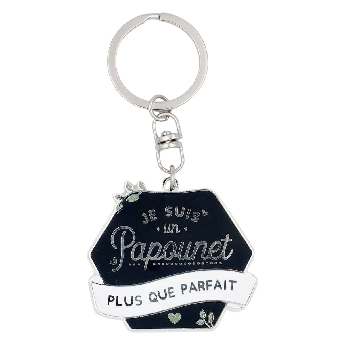 Manahia Porte clés Cadeau Papa - Je t'aime tout plein - Porte-clefs Papa - Fête des Pères - Annonce Grossesse Papa - Cadeau Noël, Anniversaire Papa - Papounet