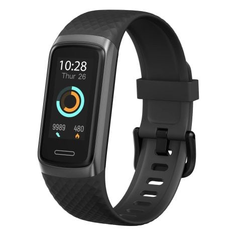 Bracelet Connecté TOOBUR avec Suivi de Fitness, Cardio, Sommeil, Sports – Étanche et Podomètre pour Homme.