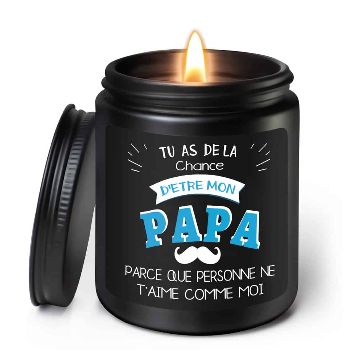 Cadeau Papa, Cadeau Fete Des Peres, Cadeau Anniversaire Papa, Idee Cadeau Papa Noel, Cadeau Papa Bougie, Cadeau Pere, Cadeau Noel Homme, Bougie Parfumée Cadeau