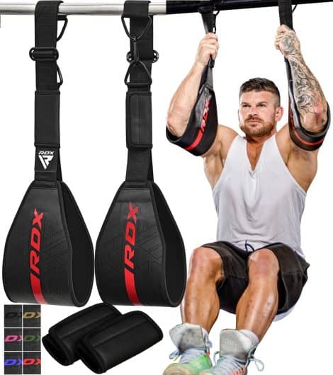 Sangles de Fitness RDX AB, pour entraînement à domicile des abdominaux, double sangle d’ABS pour exercices de crunch.