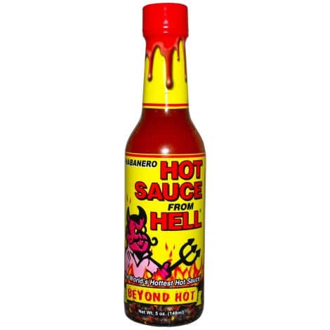 Sauce Habanero Piquante Enfer – 148mL – Premium pour Ailes, Steaks et Chili – Essayez si vous osez !