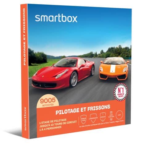 Smartbox – Boîte-cadeau d’activités palpitantes pour tous, de 2 à 4 personnes – Idée cadeau aventure.