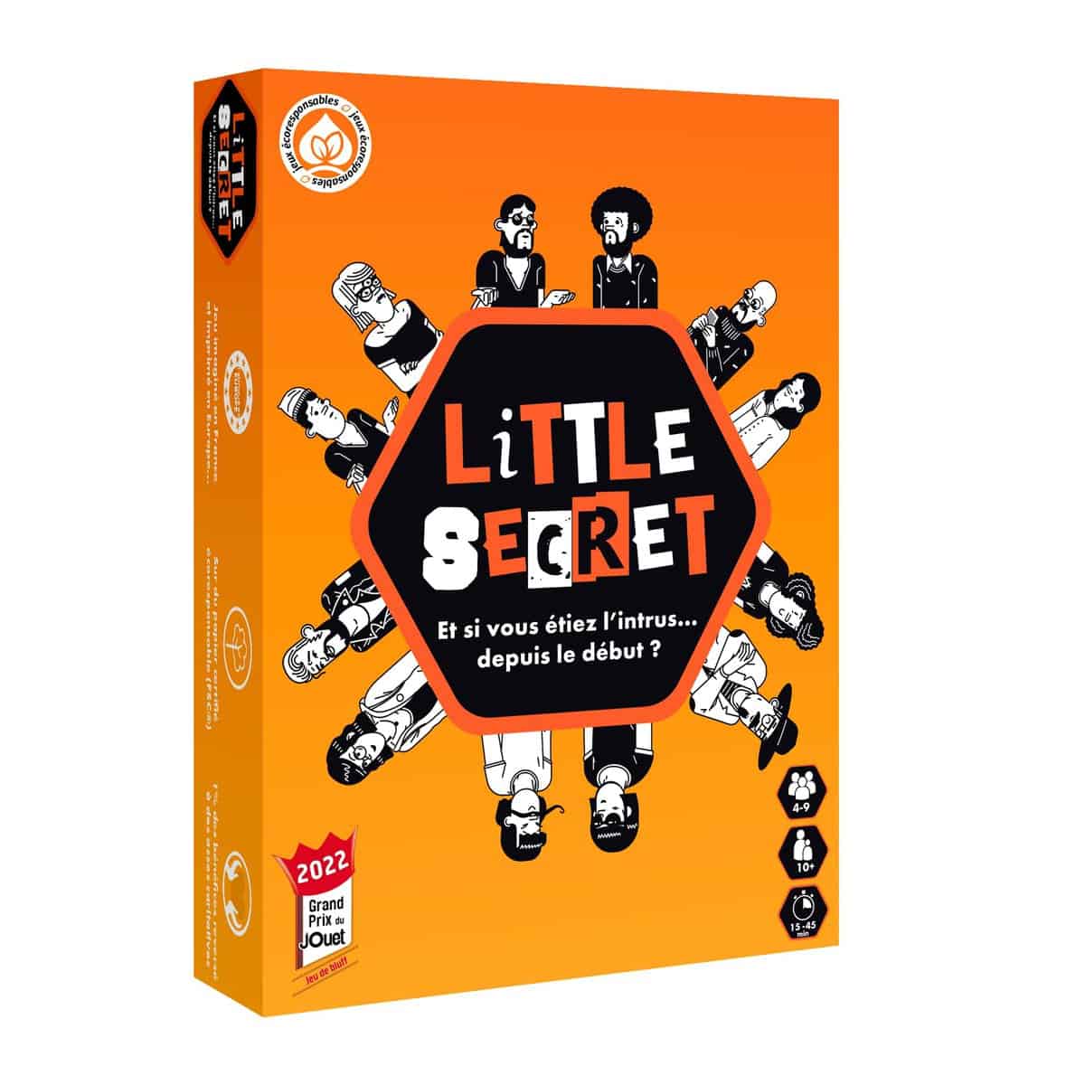 JUDUKU Little Secret - Jeu de société - Grand Prix du Jouet 2022 - Jeu d’Ambiance - Le Jeu de Bluff pour Vos soirées en Famille et Entre Amis - Jeu de Cartes dès 8 Ans