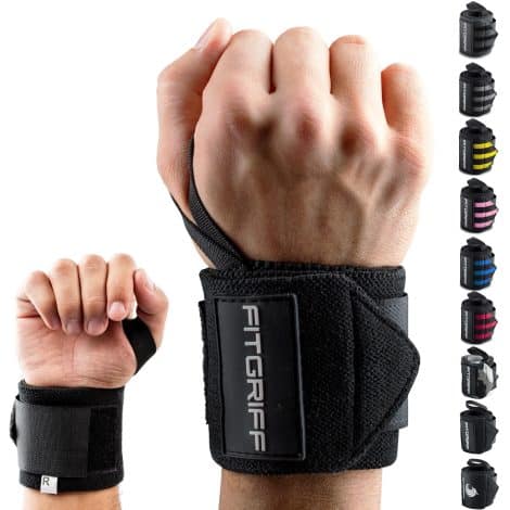 Bracelet Fitgriff : Entraînement Poignet – Protège, Renforce, Soutient pour Crossfit, Fitness – Unisexe.