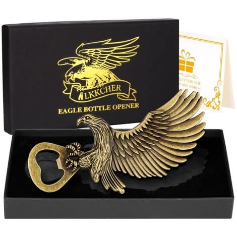 Ouvre-bouteille bière Eagle, cadeau homme pour la fête des pères, personnalisé et original, Noël, anniversaire.