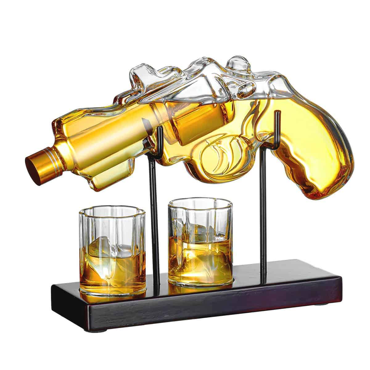 Cadeaux pour homme papa, ensemble carafe à whisky Kollea avec verres, cadeaux d'anniversaire uniques pour lui, mari, grand-père, distributeur de liqueur de tequila cool pour bar à la maison