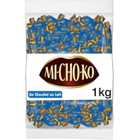 1kg de délicieux bonbons au lait de la marque La pie qui chante, les fameux Michoko.