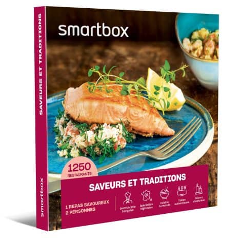 Smartbox – Coffret cadeau pour partager un moment gourmand à deux – Idée cadeau savoureux.