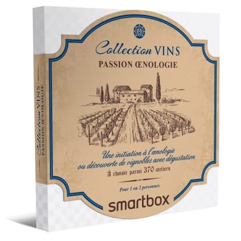 Smartbox – Coffret cadeau Découverte viticole pour 1 ou 2 personnes – Cadeau idéal pour les amateurs de vin