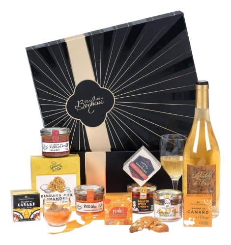 DUCS DE GASCOGNE – Coffret Gourmand “Éclats de Joie” – Contient 10 produits et un vin – Parfait pour offrir (909160).