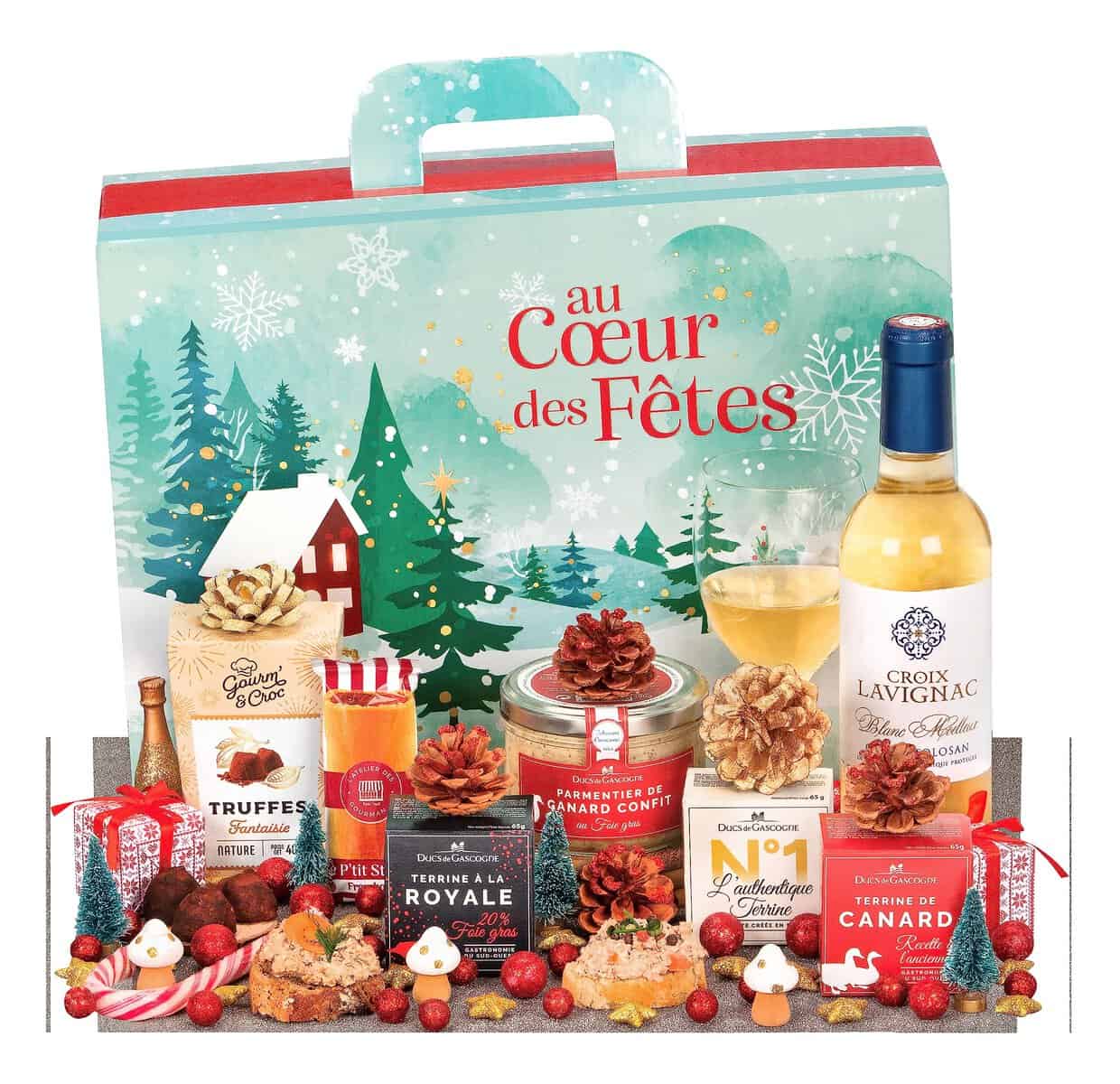 DUCS DE GASCOGNE - Coffret Gourmand "Marché de Noël" - Comprend 8 produits - Spécial Cadeau (950983)